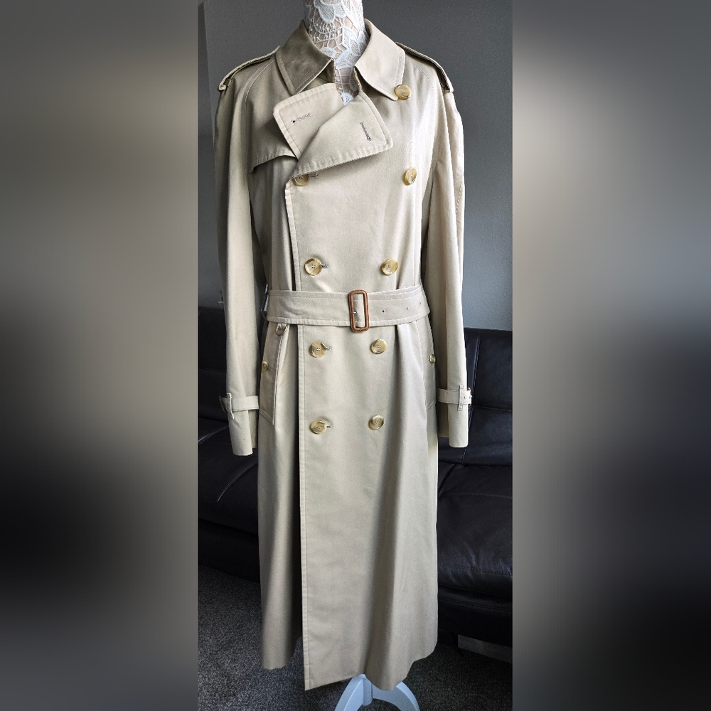 Burberry Tan Trench Coat